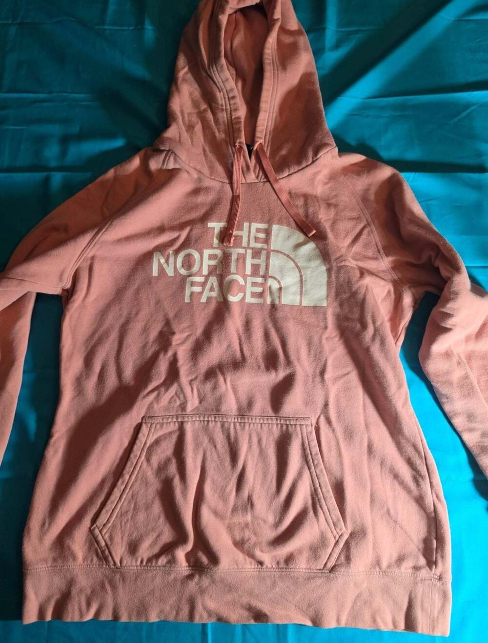 The North Face Women's Pink Pullover Hoodie Sweatshirt Large